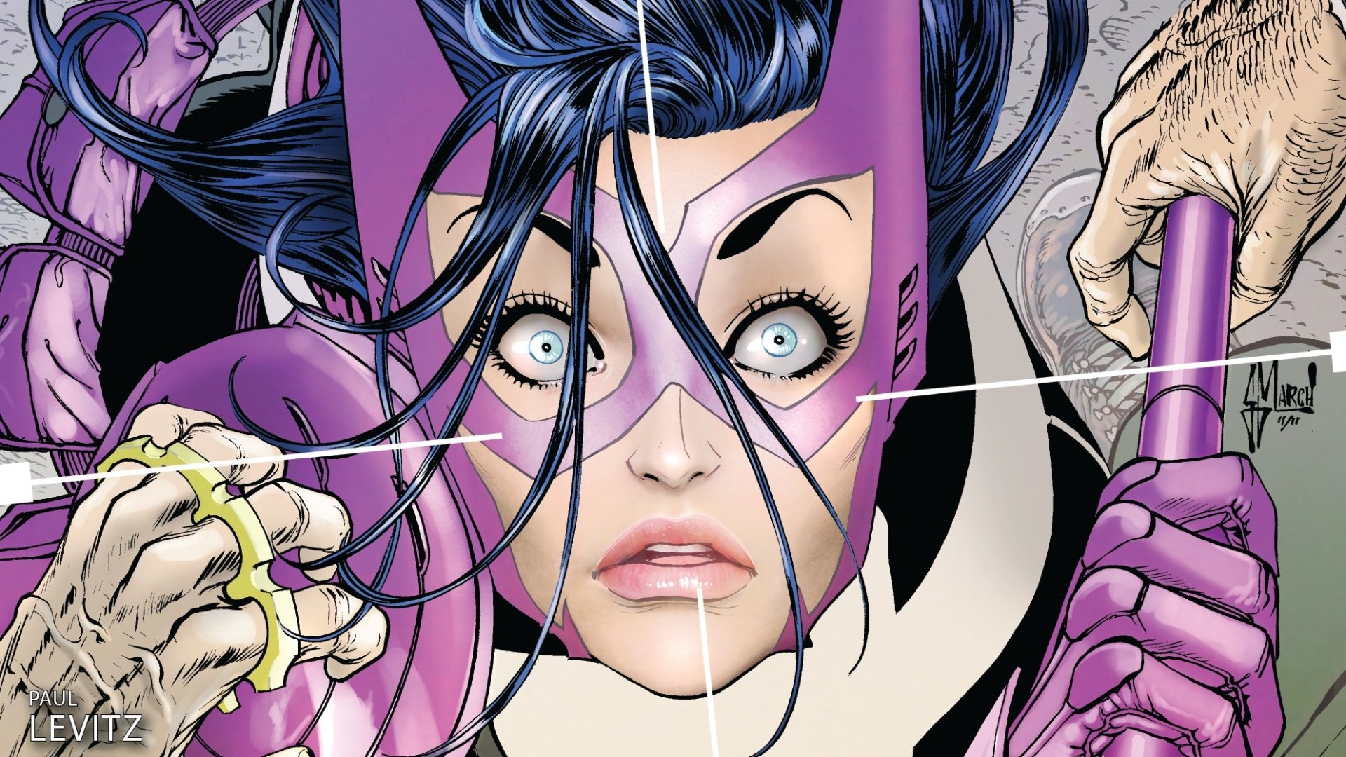 Download Comic Huntress (DC Comics) HD Wallpaper