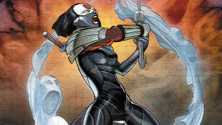 Comic Katana (DC Comics) HD Desktop Wallpaper | Background Image