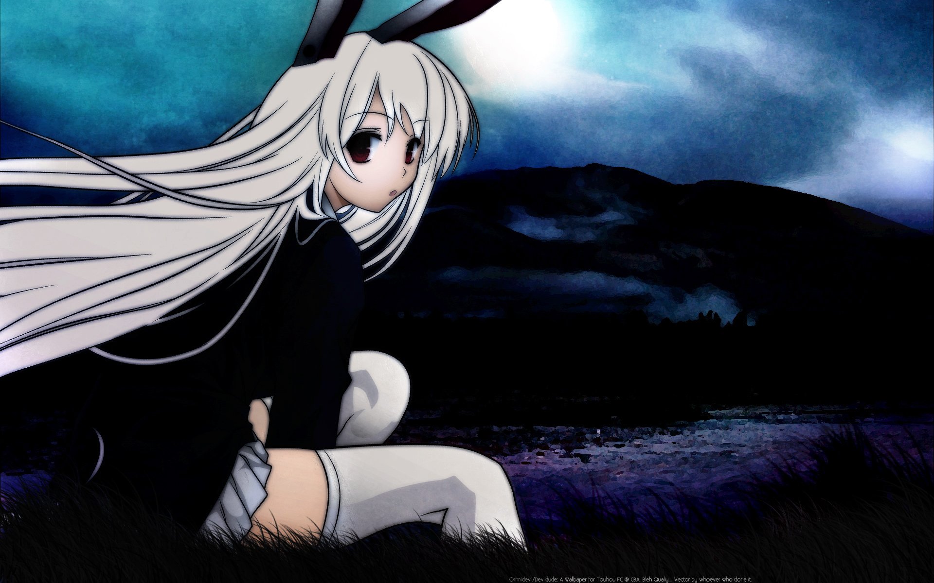 Download Reisen Udongein Inaba Anime Touhou HD Wallpaper