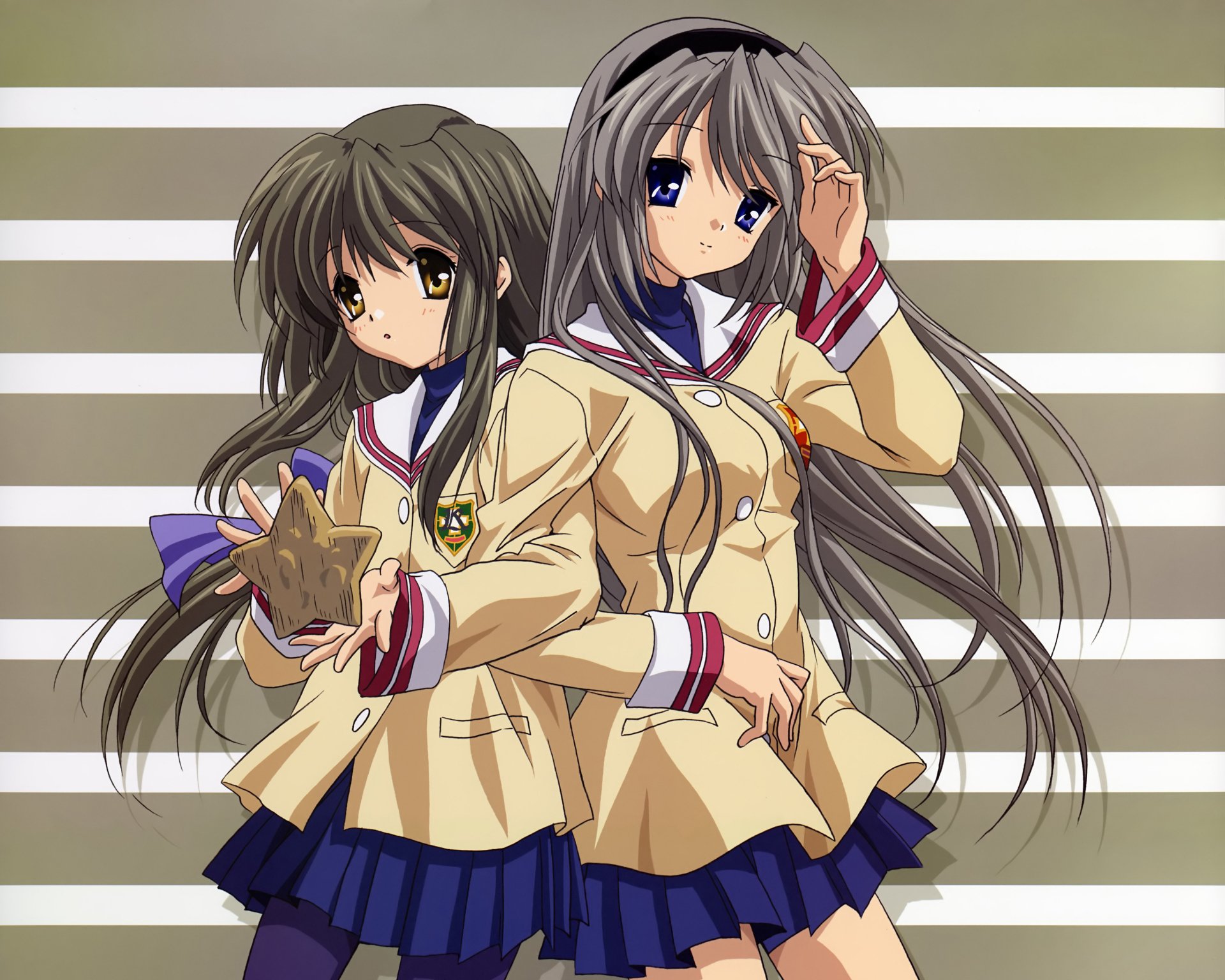 Download Fuuko Ibuki Tomoya Okazaki Tomoyo Sakagami Anime Clannad 4k ...