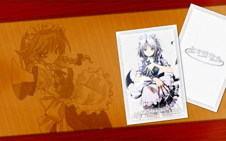 Sakuya Izayoi Anime Touhou HD Desktop Wallpaper | Background Image