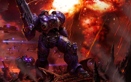 video game Starcraft HD Desktop Wallpaper | Background Image