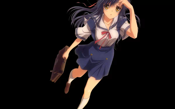 Kyou Fujibayashi Anime Clannad HD Desktop Wallpaper | Background Image