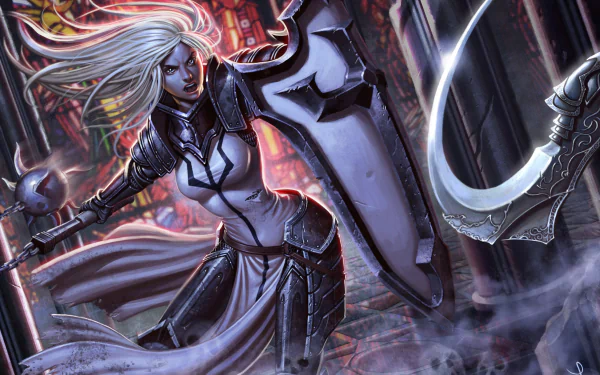 Crusader (Diablo III) video game Diablo III: Reaper Of Souls HD Desktop Wallpaper | Background Image