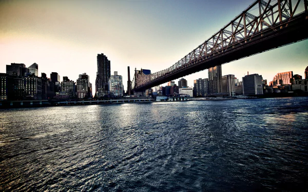 New York bridge man made Queensboro Bridge HD Desktop Wallpaper | Background Image