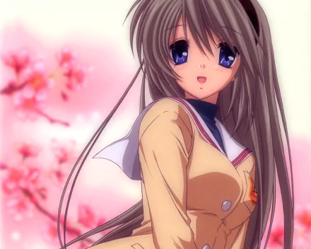 Tomoyo Sakagami Anime Clannad HD Desktop Wallpaper | Background Image