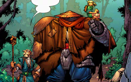 Comic Battle Chasers HD Desktop Wallpaper | Background Image