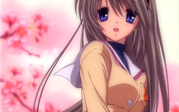 Tomoyo Sakagami Anime Clannad HD Desktop Wallpaper | Background Image