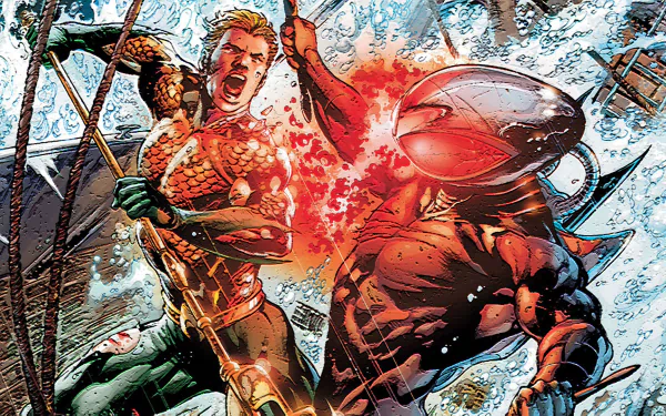 Black Manta Comic Aquaman HD Desktop Wallpaper | Background Image