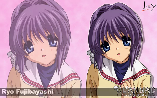 Ryou Fujibayashi Anime Clannad HD Desktop Wallpaper | Background Image