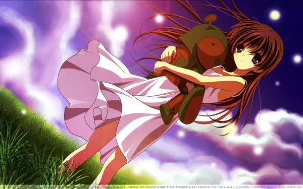 Junk Robot Girl from the Illusionary World Anime Clannad HD Desktop Wallpaper | Background Image