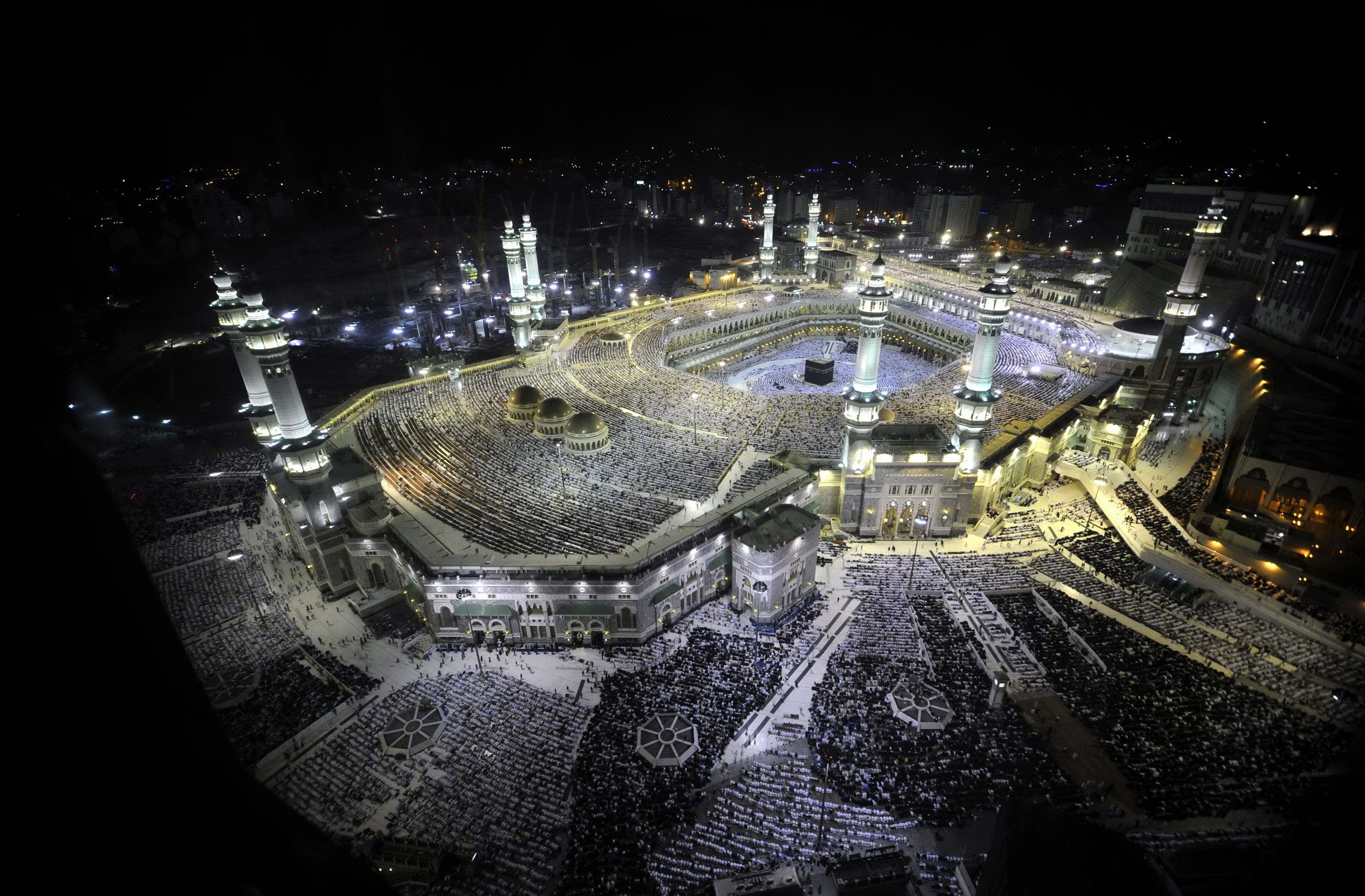 Masjid al-Haram,Mecca,Arabia HD Wallpaper | Background Image | 3000x1970 | ID:536274 - Wallpaper ...