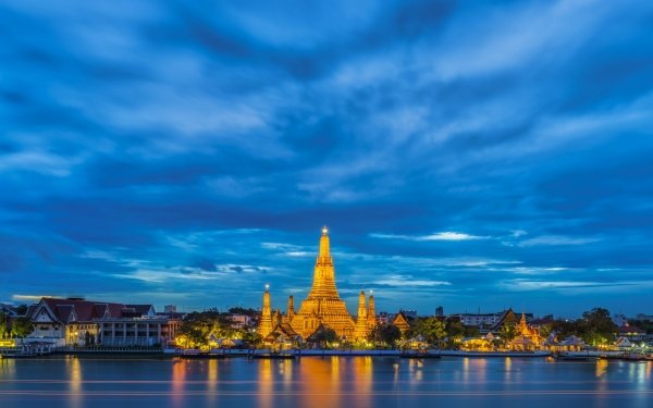 Religious Wat Arun Temple Temples Wat Arun Bangkok Thailand HD Wallpaper | Background Image