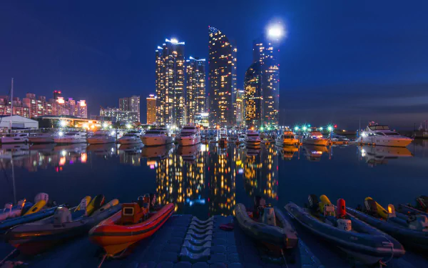 man made harbor HD Desktop Wallpaper | Background Image