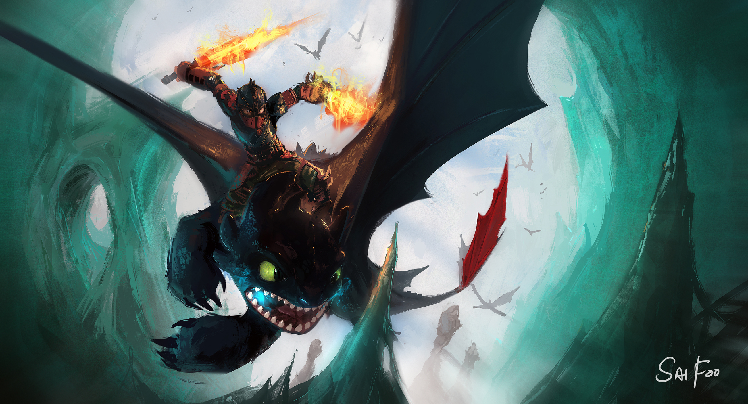 Movie How to Train Your Dragon 2 HD Wallpaper | Background Image