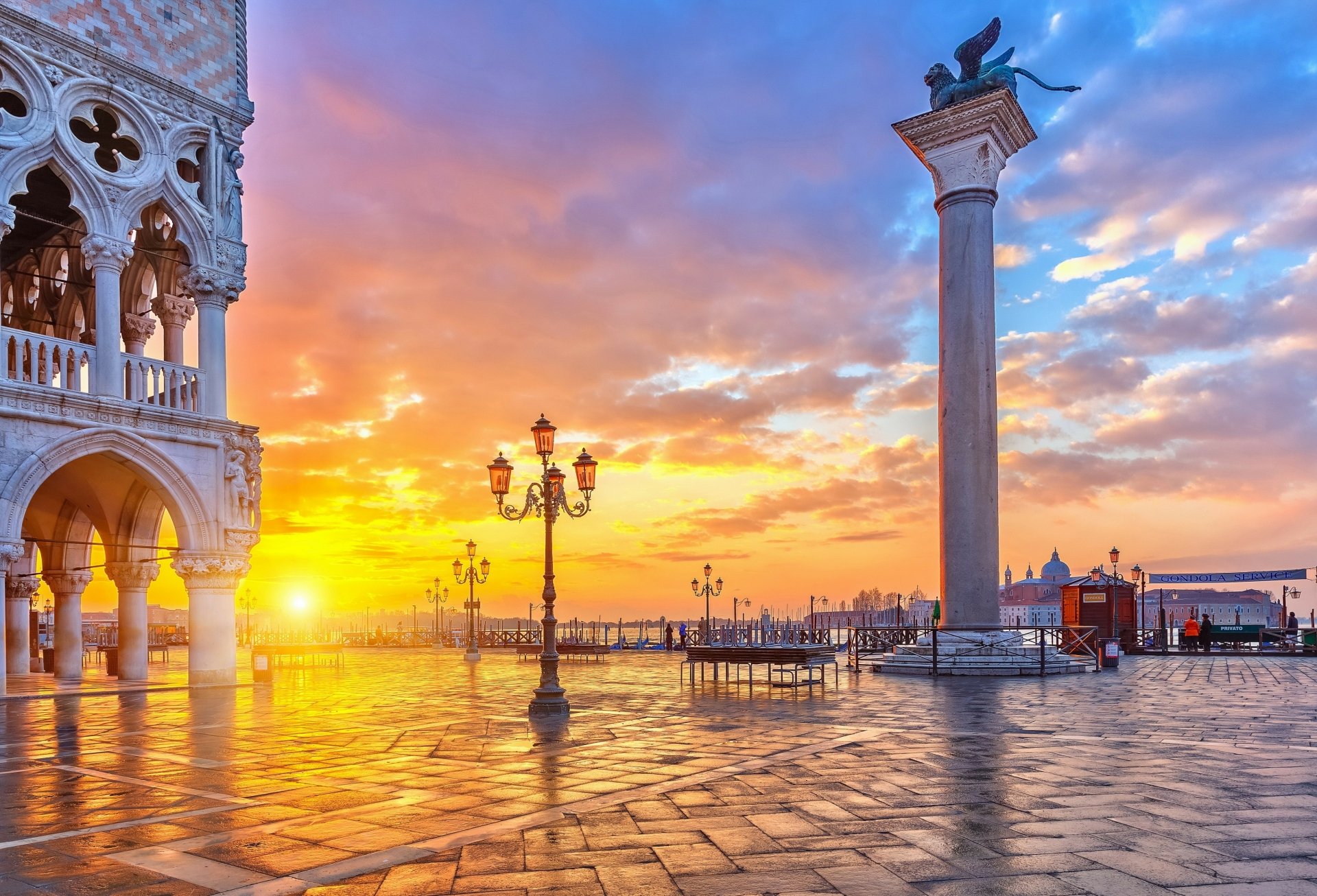 Venice Sunrise Stunning K Ultra Hd Wallpaper Of Italy S Timeless Beauty