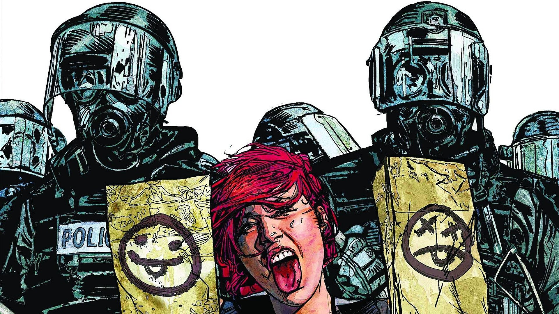 Download Comic Scarlet HD Wallpaper