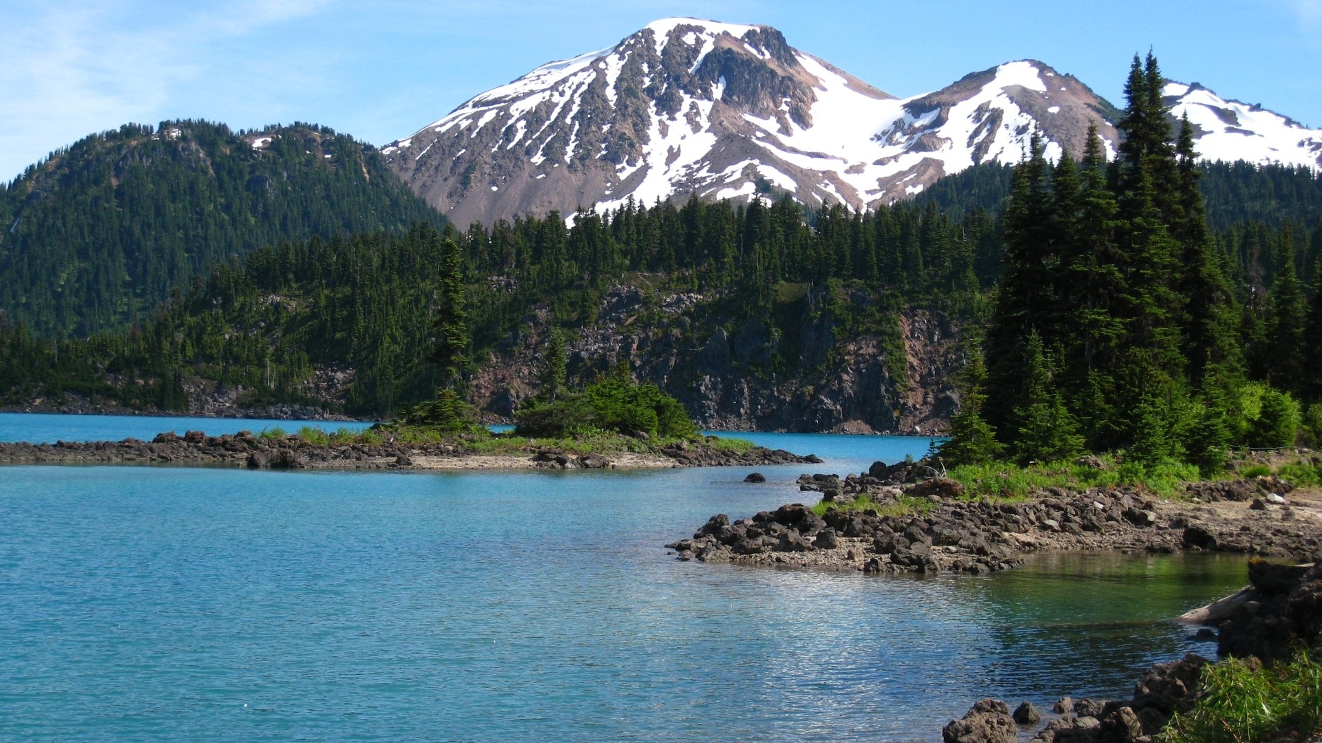 Download Nature Garibaldi Lake HD Wallpaper
