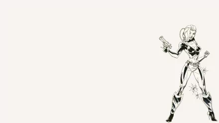 Comic Danger Girl HD Desktop Wallpaper | Background Image