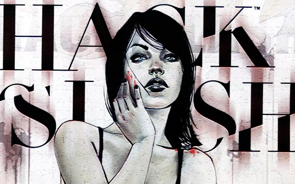 Comic Hack/Slash HD Desktop Wallpaper | Background Image