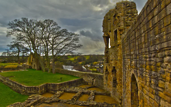 man made Barnard Castle HD Desktop Wallpaper | Background Image