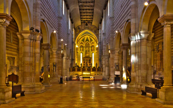 religious Church of Saint Zeno Verona HD Desktop Wallpaper | Background Image