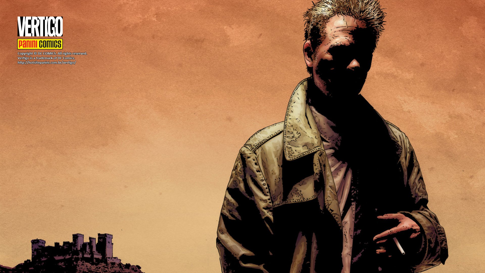 Download Comic Hellblazer HD Wallpaper