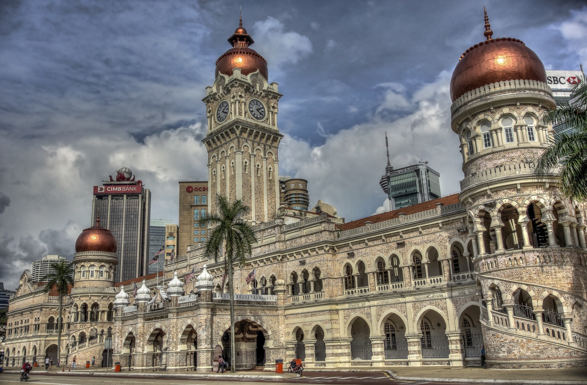 Man Made Sultan Abdul Samad Building HD Wallpaper | Background Image