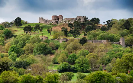 man made Beeston Castle HD Desktop Wallpaper | Background Image