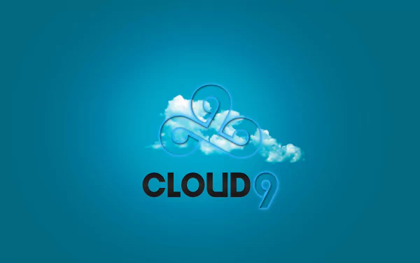  Blue wallpaper for Cloud 9 team (League of Legends)