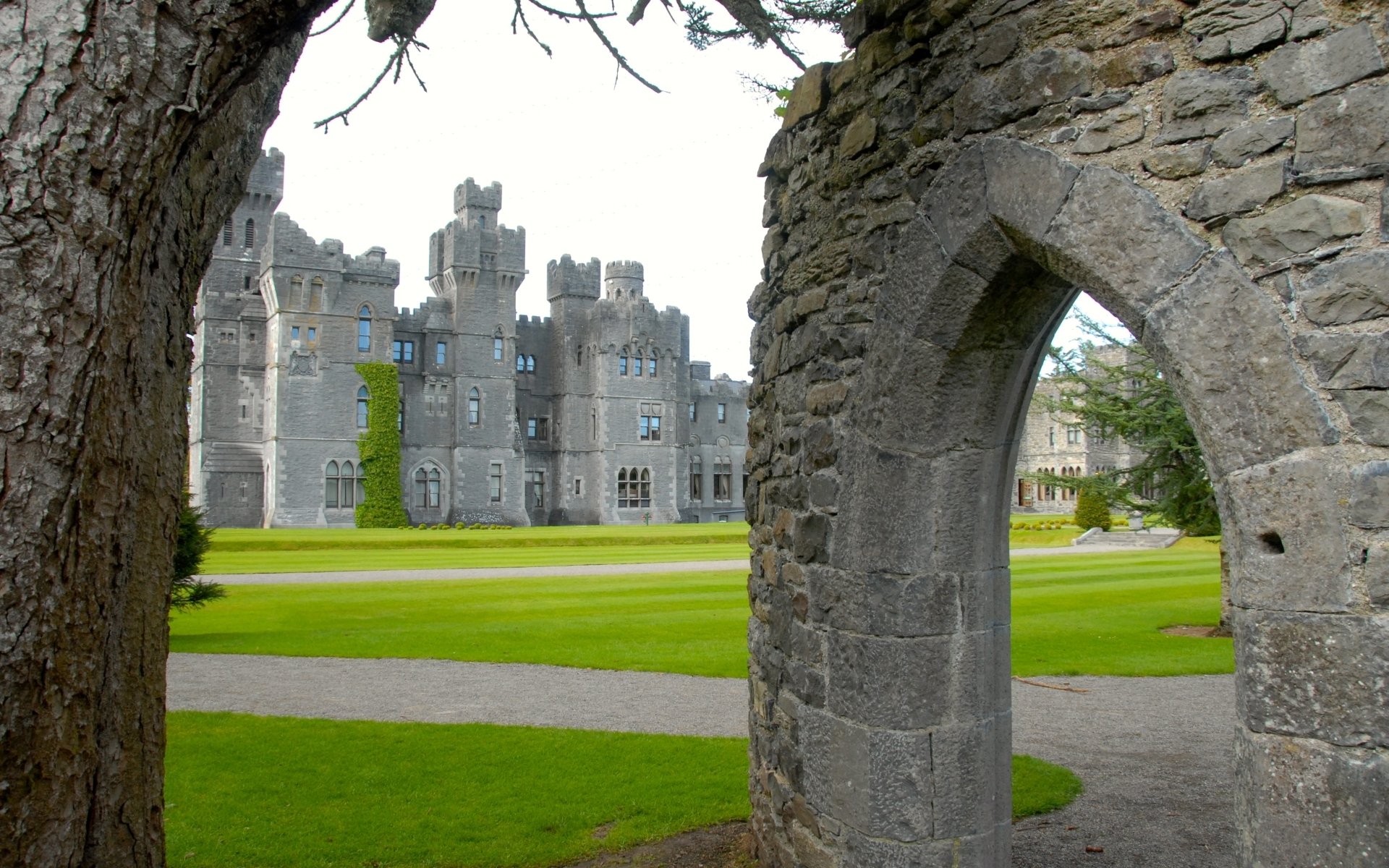 Download Man Made Ashford Castle HD Wallpaper