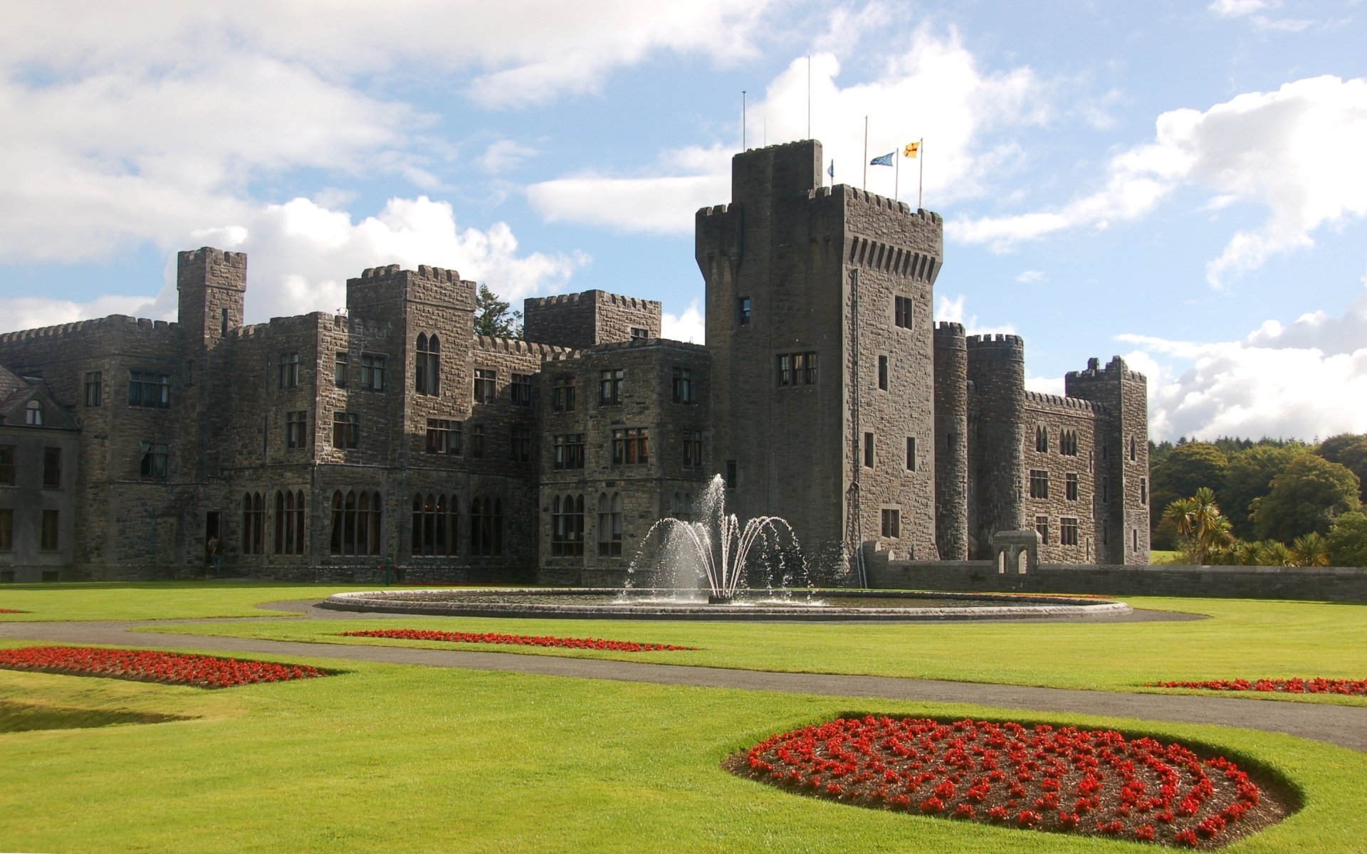 Man Made Ashford Castle HD Wallpaper