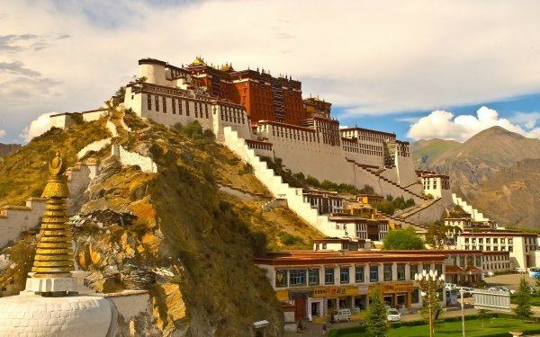 Man Made Potala Palace Palaces China Tibet HD Wallpaper | Background Image
