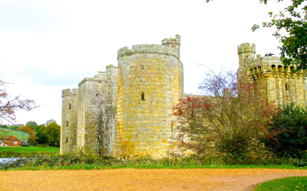 man made Bodiam Castle HD Desktop Wallpaper | Background Image