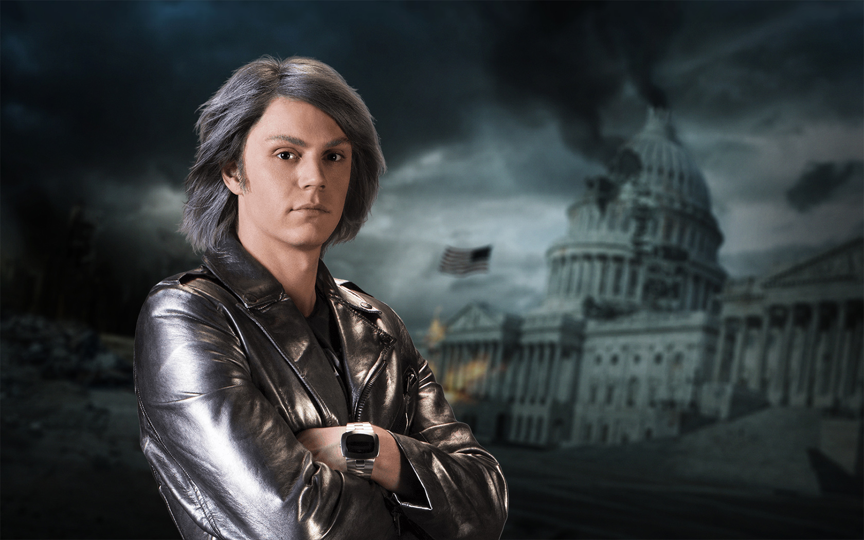 Quicksilver Played By Evan Peters Wallpaper and Background ...
