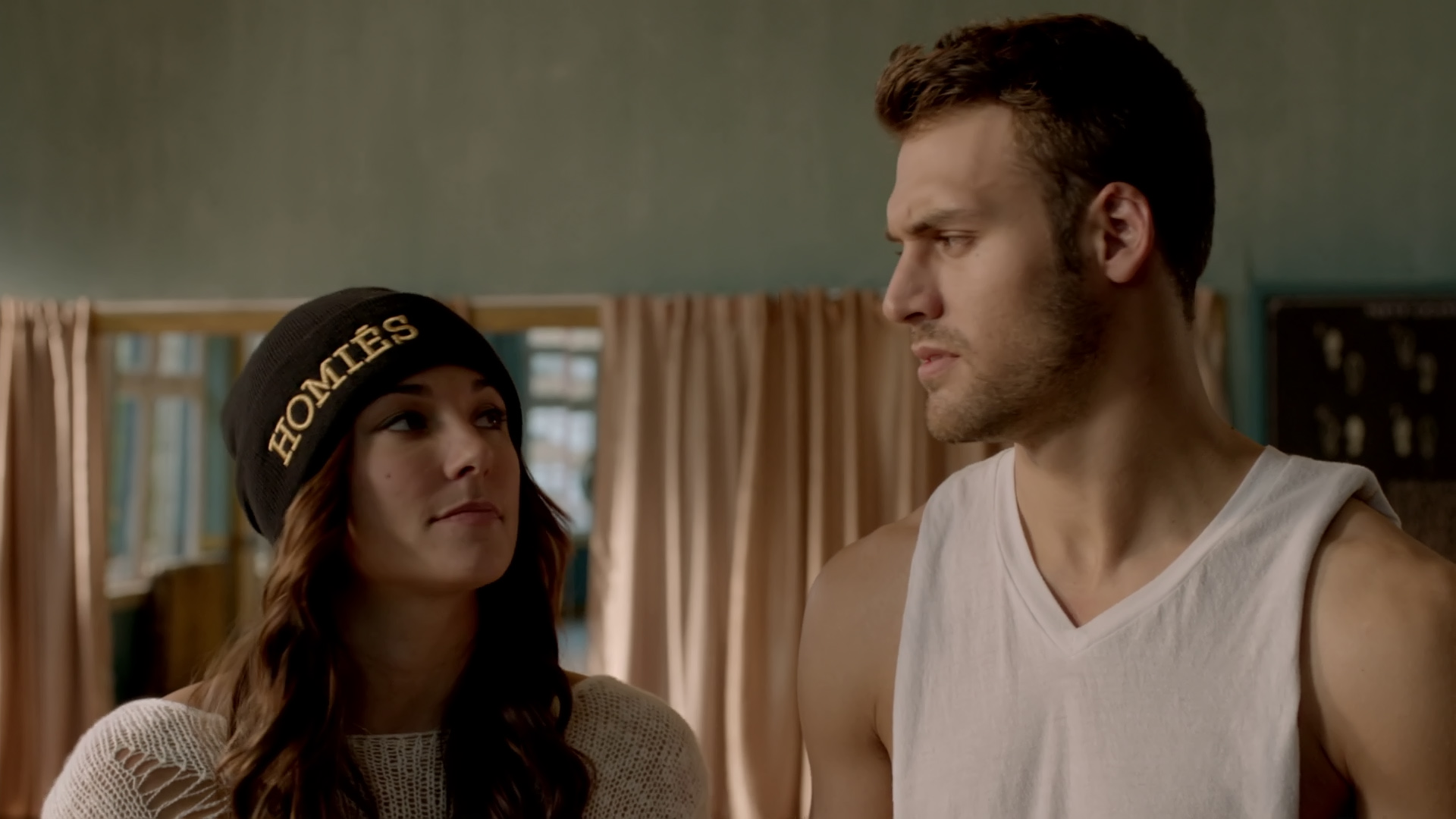 “Who will be in charge?” “I AM” – Briana Evigan and Ryan Guzman