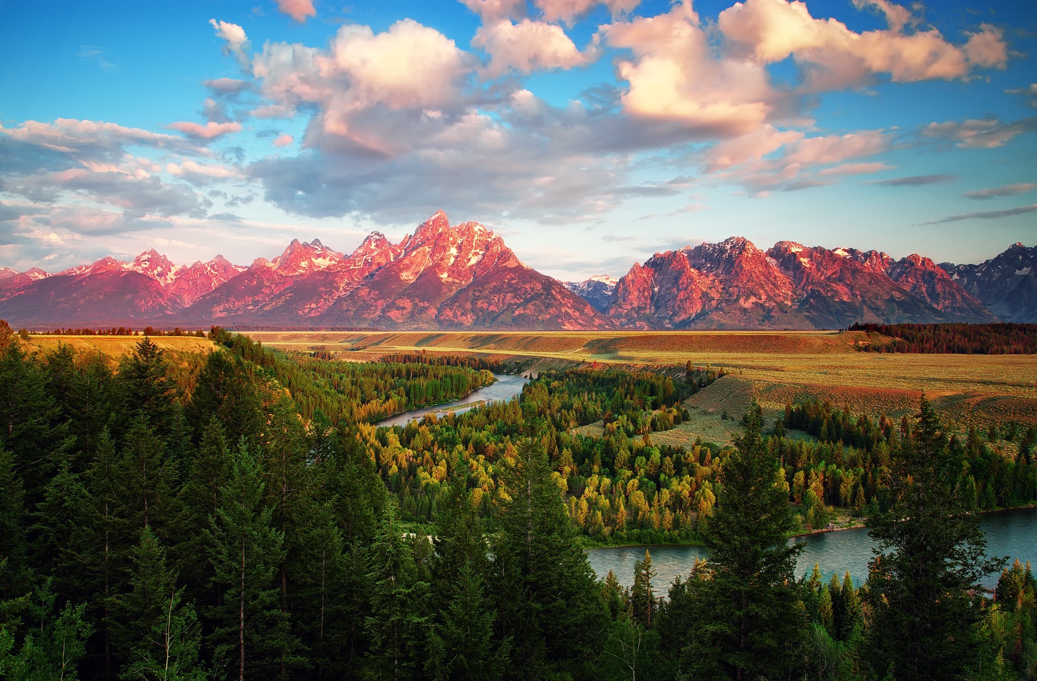 Grand Teton Majesty HD Nature Wallpaper Grand Teton Majesty HD Nature Wallpaper