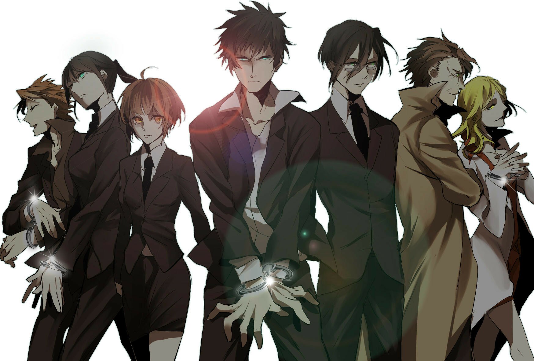 Psycho Pass Main Members 壁纸and 背景 1748x1181 Id Wallpaper Abyss