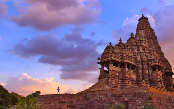 India religious Khadjuraho HD Desktop Wallpaper | Background Image