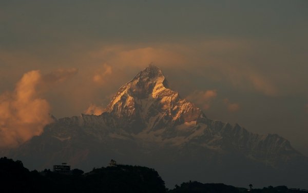 Earth Mountain Mountains Himalayas Nepal Ridge Summit Cloud HD Wallpaper | Background Image