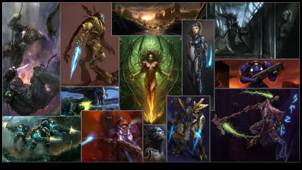 video game Starcraft II HD Desktop Wallpaper | Background Image