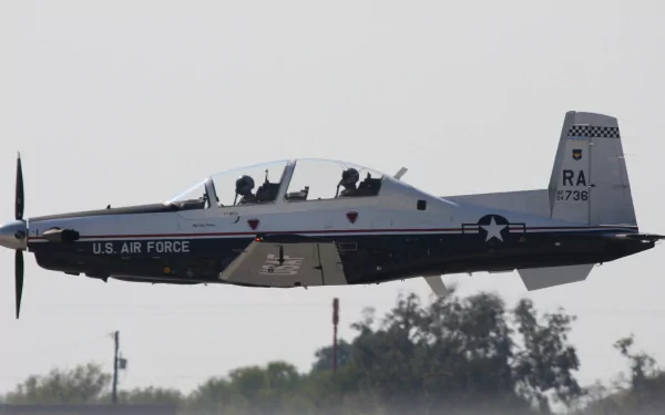 military beechcraft t-6 texan ii HD Desktop Wallpaper | Background Image