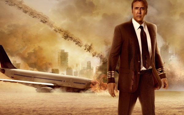 Movie Left Behind Airplane Aircraft Nicolas Cage HD Wallpaper | Background Image