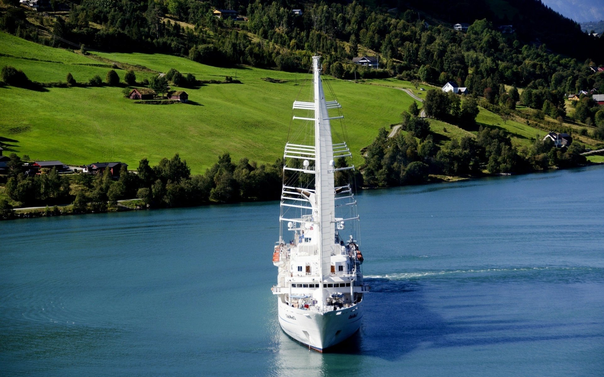 Download Sails Ship Vehicle Sailboat HD Wallpaper