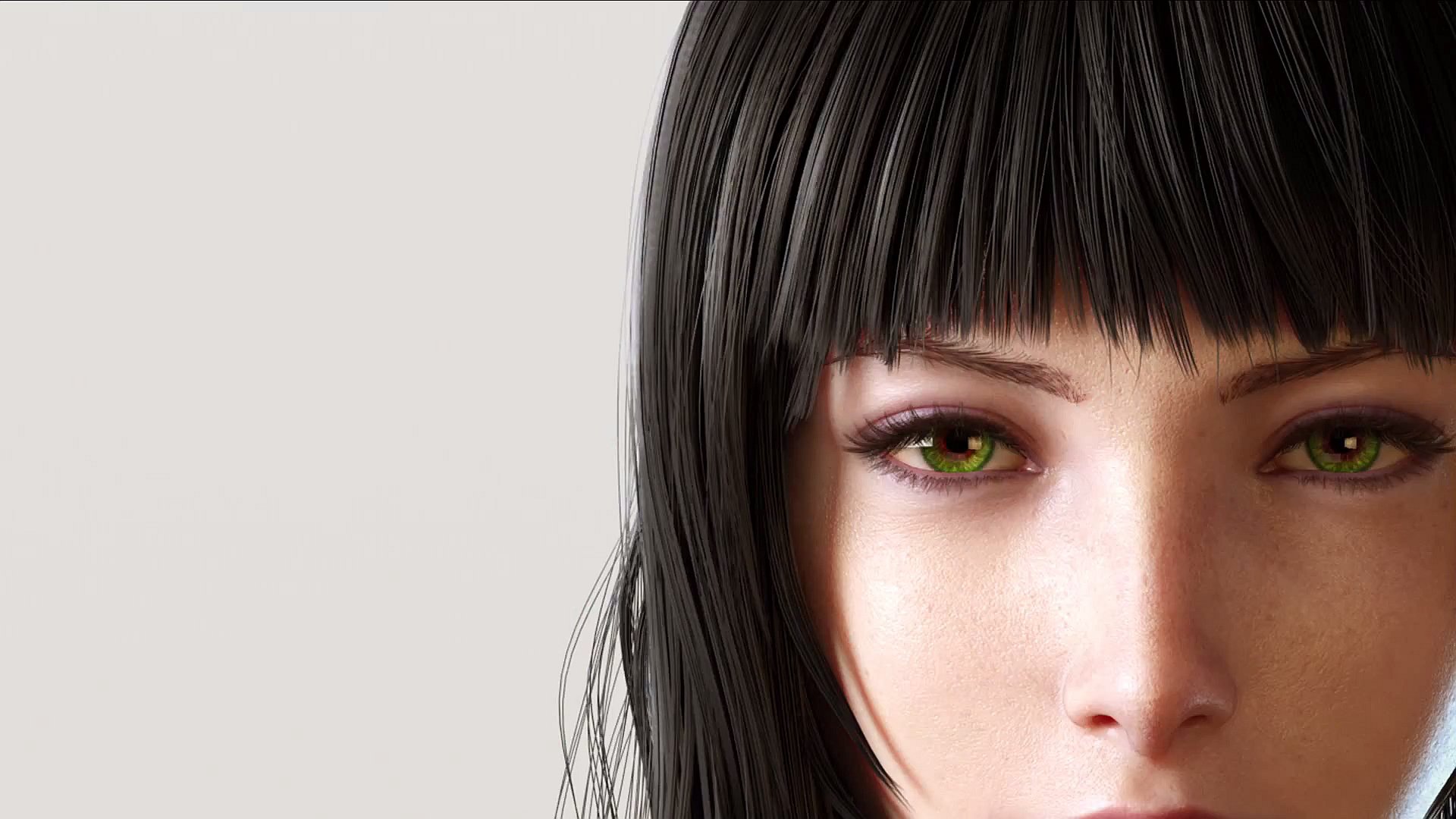 HD desktop wallpaper featuring a close-up of a character from Final Fantasy XV.