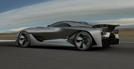 dark vehicle Nissan Concept HD Desktop Wallpaper | Background Image