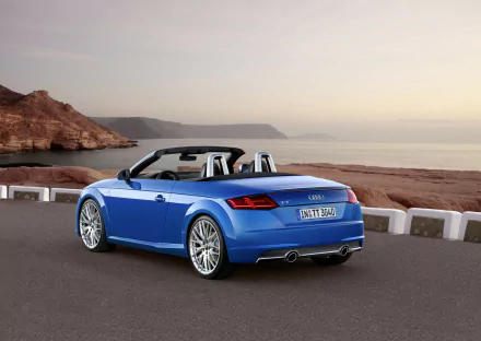 blue Audi vehicle Audi TT Roadster HD Desktop Wallpaper | Background Image