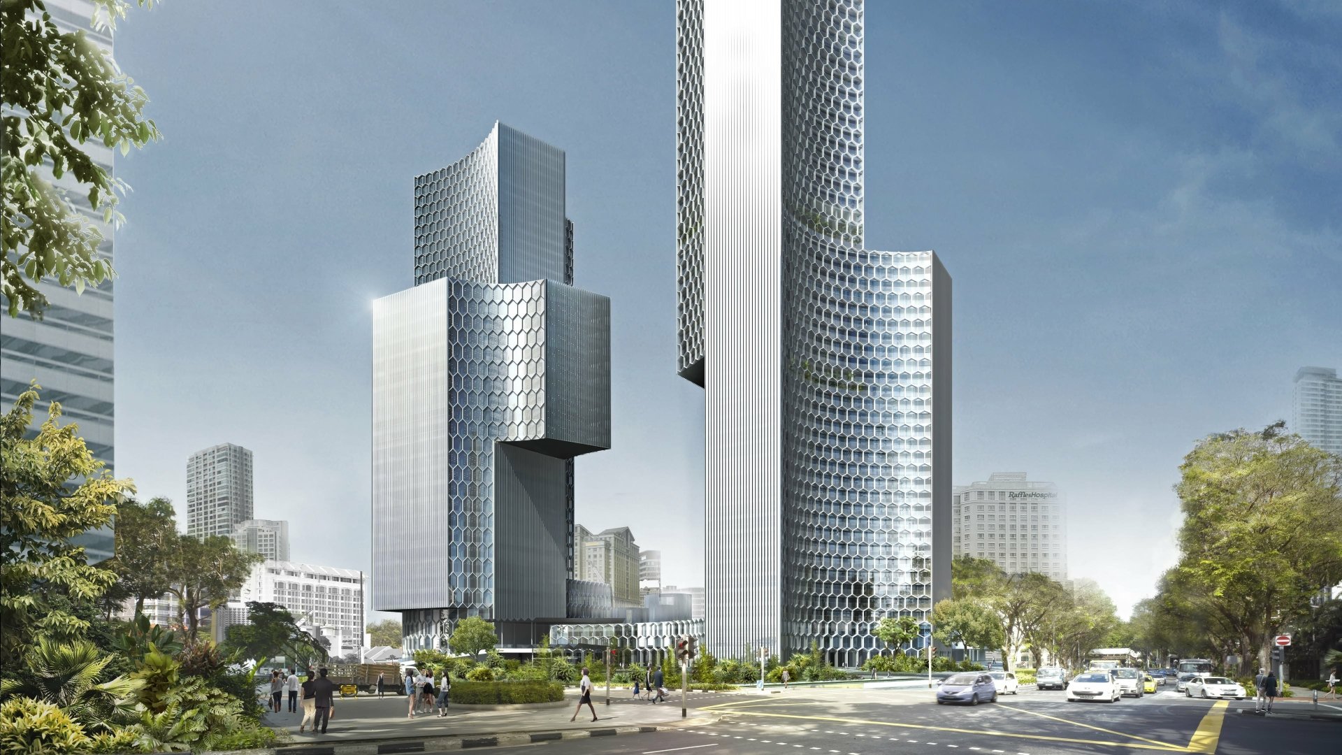 Download Man Made Singapore 4k Ultra HD Wallpaper