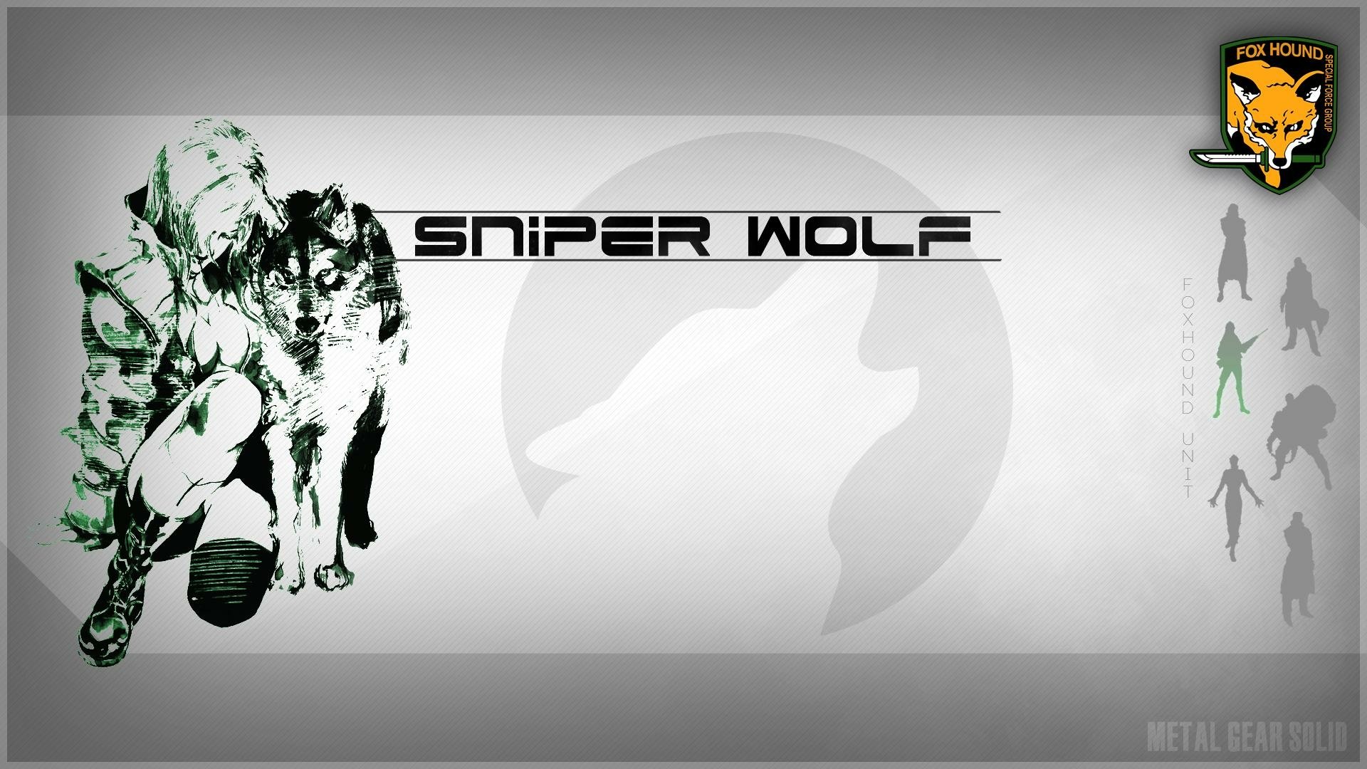 Heirlooms: Metal Gear Solid Sniper Wolf Wallpaper