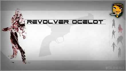  Revolver Ocelot, real name Adamska and also known as Adam by Yoji Shinkawa